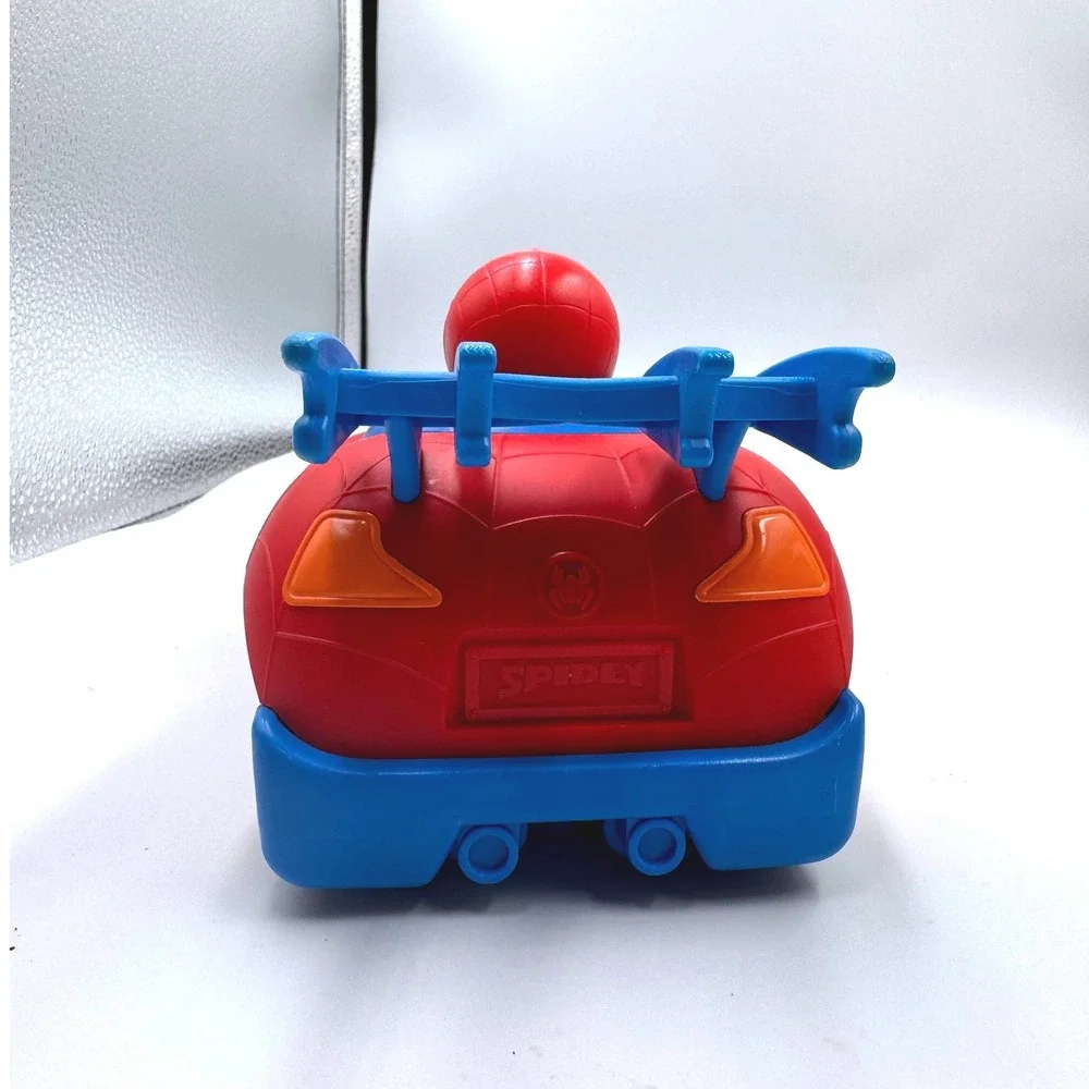 Marvel Spidey and His Amazing Friends Webbed Wheelie Toy Car Spider-Man Jazwares